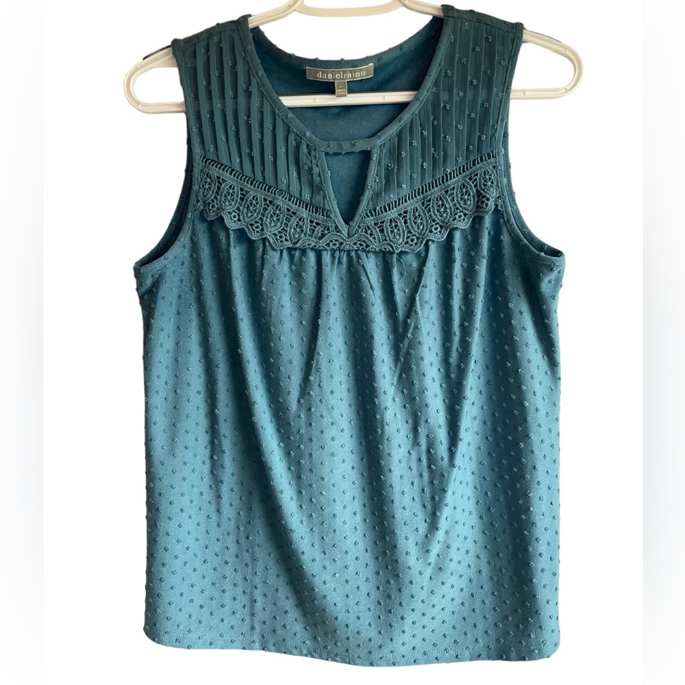 Daniel Rainn Swiss Dot Blouse